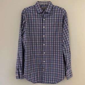 Mens Peter Millar button down shirt size medium